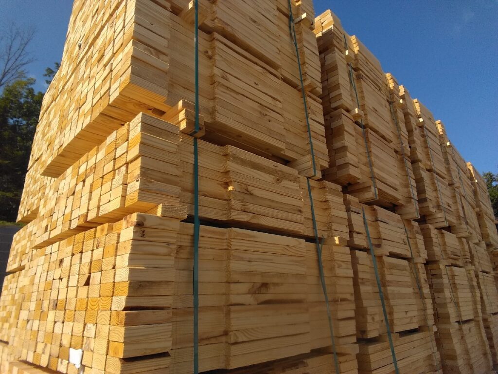 2x4x8 - Runner — pallet lumber